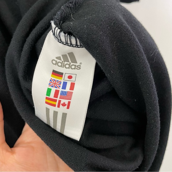 Adidas All Blacks Rugby Polo Shirt Black Size XL - Picture 6 of 9